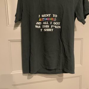 TRAVIS SCOTT ASTROWORLD TOUR SHIRT